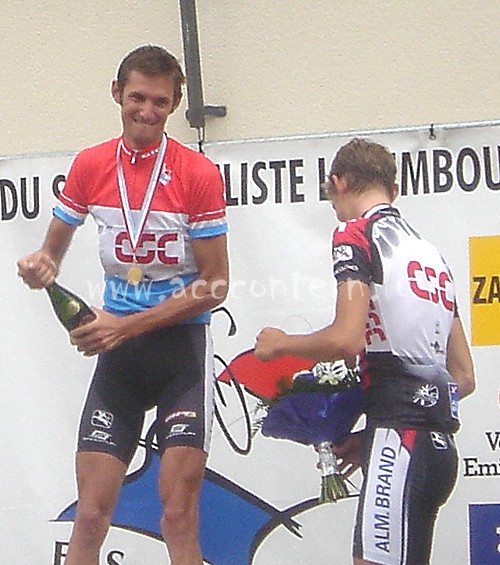 Frank et Andy Schleck